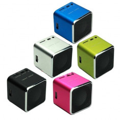 Mini Boxa Portabila MUSIC ANGEL USB,Radio Fm,Suport TF, U-Disk - MD07U foto