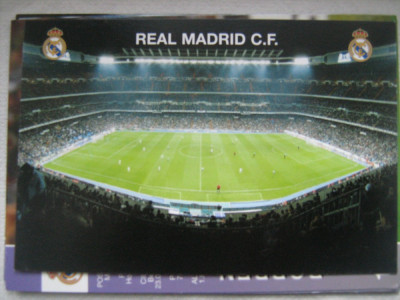 Real Madrid (Stadion Santiago Bernabeu), carte postala - fotografie originala foto