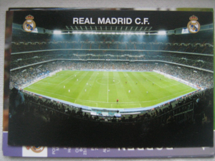 Real Madrid (Stadion Santiago Bernabeu), carte postala - fotografie originala