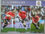 Real Madrid (Casillas), carte postala - fotografie originala