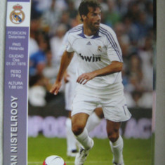 Real Madrid (Van Nistelrooy), carte postala - fotografie originala