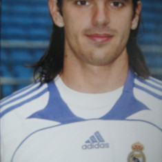 Real Madrid (Gago), carte postala - fotografie originala