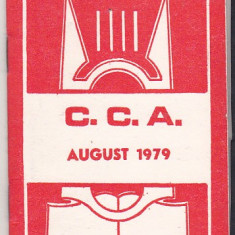 bnk div Program activitati CCA august 1979