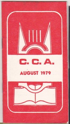 bnk div Program activitati CCA august 1979 foto