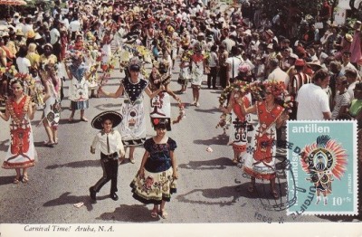 3758 - Antilele Olandeze 1969 - carte maxima foto