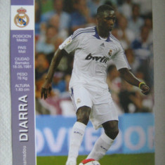 Real Madrid (Diarra), carte postala - fotografie originala