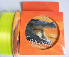 Guta ,Monofilament , Nylon Aqua Crocodile Fluo-Carp 600mt - 0,35mm foto