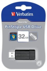 Memorie USB VERBATIM 32GB 2.0 49064 negruForIT foto