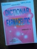 DICTIONAR FARMACEUTIC