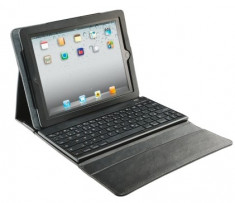 Leitz Carcasa Leitz Complete Classic Pro, cu capac si tastatura pentru iPad Gen 3/4 /iPad 2, QWERTZ - negr foto