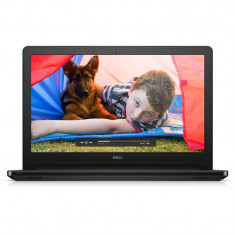 Laptop Dell 15.6 inch Inspiron 5558 (seria 5000), HD, Procesor Intel? Core i3-5005U 2.0GHz Broadwell, 4GB, 1TB, GMA HD 5500, Linux, Black foto