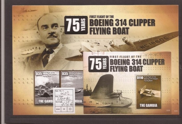 Gambia - Boeing 314 Clipper Flying Boat