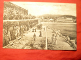 Ilustrata Cascaes Portugalia -Passeio Maria Pia circulat 1912, Circulata, Printata