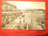 Ilustrata Cascaes Portugalia -Passeio Maria Pia circulat 1912