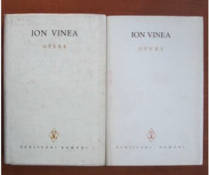 Ion Vinea - Opere (volumele 1, 2) ed. critica Minerva foto