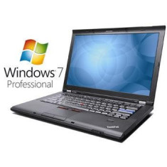 Laptop Refurbished Lenovo ThinkPad T400 P8400 Windows 7 Pro foto