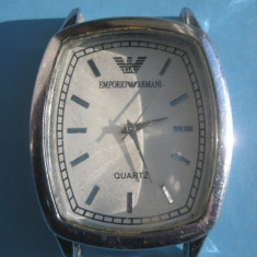 CEASURI DE MANA VINTAGE 3-Emporio Armani quartz-ceas mana barbat functional.