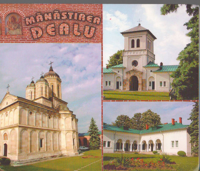 CPI (B6215) CARTE POSTALA - JUDETUL DAMBOVITA - MANASTIREA DEALU