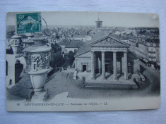 Carte postala circulata in anul 1912 - Saint Germain en Laye foto