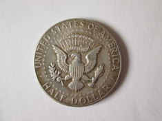 HALF DOLLAR 1969 ARGINT 11,5 GRAME foto