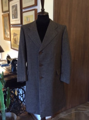 Palton elegant tweed barbati, mas. XL foto