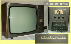 TV Sirius 208 televizor alb-negru functional perioada comunista, Epoca de Aur foto
