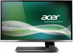 Monitor LED Acer S236HL, 16:9, 23 inch, Full HD, IPS, 6 ms, gri inchis foto