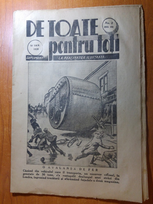 revista de toate pt toti 10 ianuarie 1939