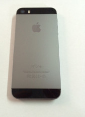iPhone 5S Space Gray 16 GB Neverlocked aproape NOU | Gri foto