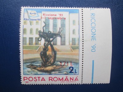 TIMBRE ROMANA NESTAMPILAT foto