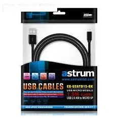 Cablu de date MicroUSB 1.5m CB-U2ATD15 Astrum
