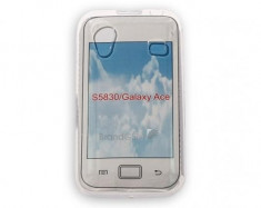 Husa Samsung Galaxy Ace S5830 Procell Silicon Transparent foto