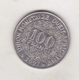 Bnk mnd Africa de Vest 100 franci 1997