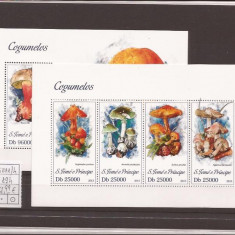 Sao Tome e Principe - ciuperci 5171/4+bl.894
