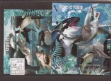 Burundi - Shark si Orca 2595/8+bl.243, Africa, Natura