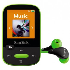 Player SanDisk MP3 player SDMX24-008G-G46L Clip Sport 8GB, Verde foto