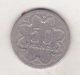bnk mnd Africa Centrala 50 franci 1991