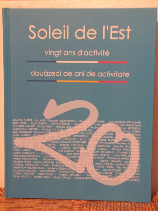 SOLEIL DE L&#039;EST VINGT ANS D&#039;ACTIVITE