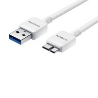 Cablu de date Samsung Galaxy Note 3 ET-DQ11Y1WE alb Original foto