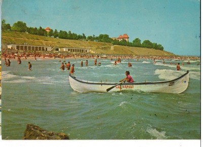 CPI (B6258) CARTE POSTALA - EFORIE SUD. BARCA, FALEZA, PLAJA foto