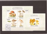 Comores - ciuperci - 2652/5+bl.566