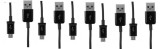 Cablu de date Samsung 1m MicroUSB Negru Original Swap (SET 10BUC)