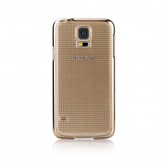 Carcasa Samsung Galaxy S5 G900 Devia Glimmer Spot Gold (rama electroplacata) foto