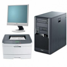 PC Esprimo P5730 E7500 LCD 19 inch Lexmark E360D foto