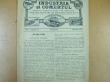 Industria si comertul decembrie 1921 Bucuresti reclama BCR