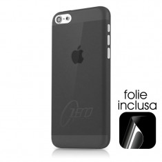 Carcasa iPhone 5C IT Skins Zero.3 Negru 0.3 mm (folie inclusa) foto