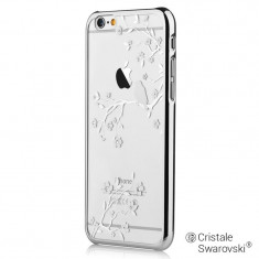Carcasa iPhone 6/6S Devia Crystal Magpie Silver (Cristale SwarovskiA?, electroplacat) foto