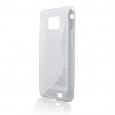 Husa Samsung Galaxy S2 i9100/i9105 Procell Silicon Transparent foto