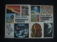 HORIA MATEI - ENIGMELE TERREI 2 volume foto