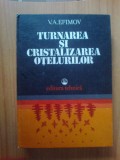 K5 Turnarea si cristalizarea otelurilor - Efimov V.A